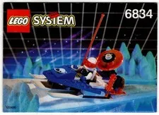 INSTRUCTIONS ONLY LEGO System Space: Ice Planet 2002 #6834 Celestial Sled (1993)