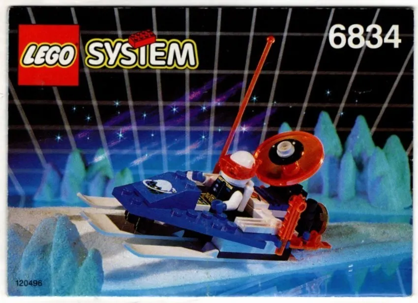 INSTRUCTIONS ONLY LEGO System Space: Ice Planet 2002 #6834 Celestial Sled (1993)