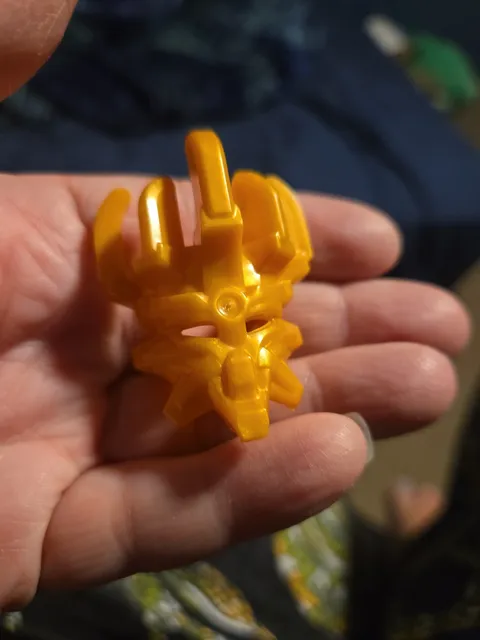 LEGO Bionicle Mask of Creation 20477 Pearl Gold (70795 Mask Maker)