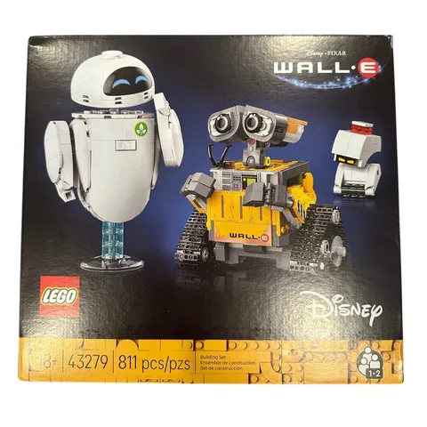 LEGO Disney Pixar Yellow WALL-E and EVE 43279 Building Set 811 Pcs New in Box!