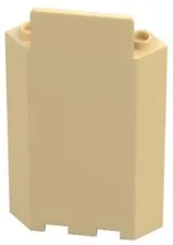Lego Part 87421 Tan Panel 3 x 3 x 6 Corner Wall Bottom Indentations TN4