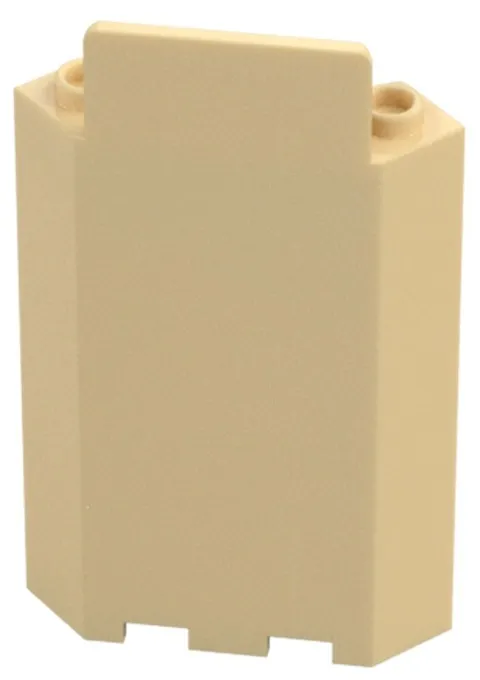 Lego Part 87421 Tan Panel 3 x 3 x 6 Corner Wall Bottom Indentations TN4