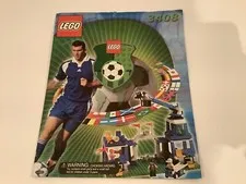LEGO 3408 SOCCER SUPER SPORT COVERAGE - INSTRUCTION MANUAL ONLY -