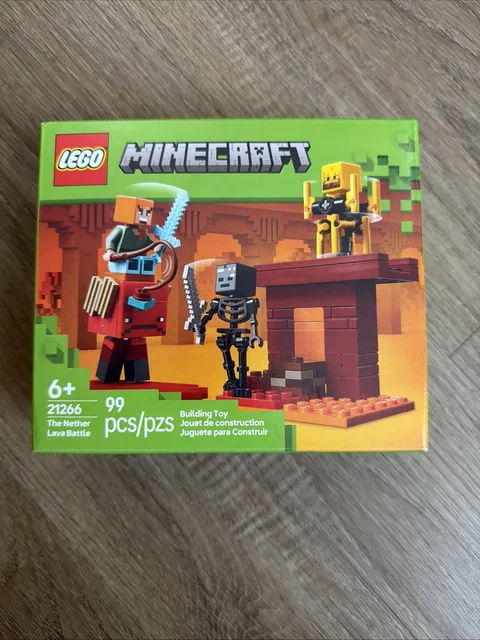 LEGO Minecraft: The Nether Lava Battle (21266)
