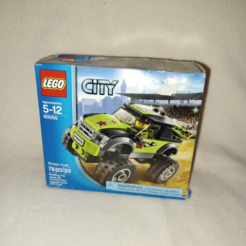 Lego City Great Vehicles Monster Truck 60055 Building Toy- See Description (DF)