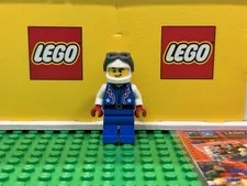 LEGO® Stunt Driver Minifigure twn333 Creator Stunt Show Female Driver 31085
