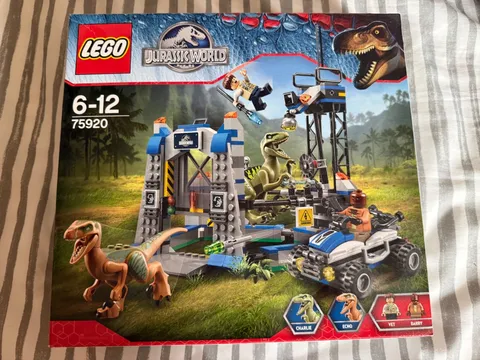 Jurassic World Charlie and Echo Raptor lego set Sealed