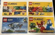 Lego Classic Instruction  Manuals #10696, 10704, And 10715 Plus City #60207