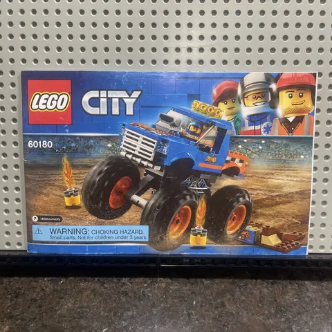 LEGO CITY 60180 Monster Truck Instruction Manual Booklet ONLY No Bricks