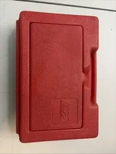 Vintage Classic Red Lego Storage Box Carrying Case 1982