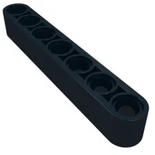 5x LEGO® Part 32524 - Technic, Liftarm Thick 1 x 7
