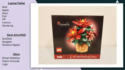 LEGO Icons Poinsettia Building Set 10370, New, Sealed, US