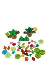 LEGO Duplo Trees Plants Bushes & Flowers,  Lot of Pieces Parts, Multicolor