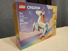 LEGO Creator 3 in 1 Magical Unicorn 31140 Sealed New Unicorn Peacock