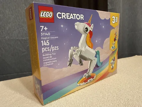 LEGO Creator 3 in 1 Magical Unicorn 31140 Sealed New Unicorn Peacock