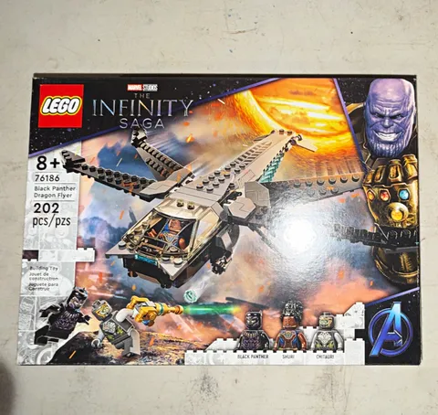 LEGO Marvel 76186 Black Panther Dragon Flyer 202pcs NISB