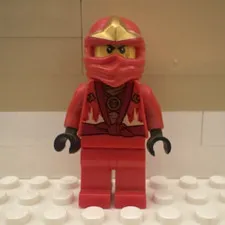 LEGO Red Ninja Minifigure Plastic Minifig