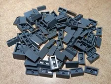 LEGO BULK LOT OF 100 DARK BLUISH GRAY SLOPE 30 DEGREE  1 X 2 X 2/3 #85984