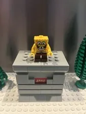 LEGO SpongeBob SquarePants Minifig - bob021 w Grin & Bottom Teeth From Set 3833
