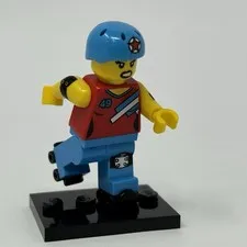 Lego Roller Derby Girl Minifigure Collectible Series 9 CMF Complete w/ Skates