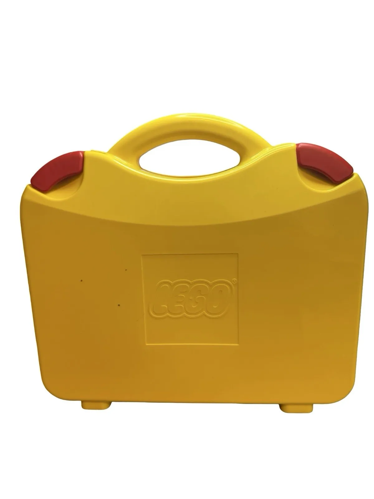 LEGO Plastic Storage Box / Carrying Case Yellow Removable Dividers from 66707