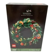 Lego Christmas Wreath 10340 1194 Pieces Holiday Home Decor Building Set New
