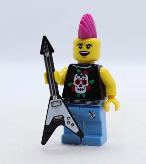 Punk Rocker Series 4 Mohawk CMF LEGO® Minifigure Mini Figure