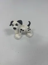 LEGO White Dog Puppy Dalmatian Replacement DUPLO FIGURE
