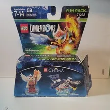 Lego Dimensions Legends Of Chima Eris & Eagle Interceptor Fun Pack 71232 New