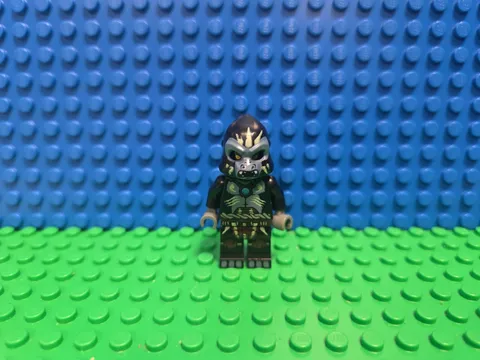 Lego Gorzan Minifigure  loc031 70109 30262 Legends Chima CMF Lot Retired Rare 