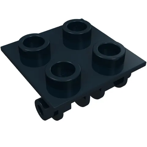 5x LEGO® Part 6134 - Hinge Brick 2 x 2 Top Plate