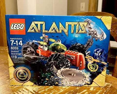 LEGO 8059 Atlantis Seabed Scavenger Retired New Factory Sealed