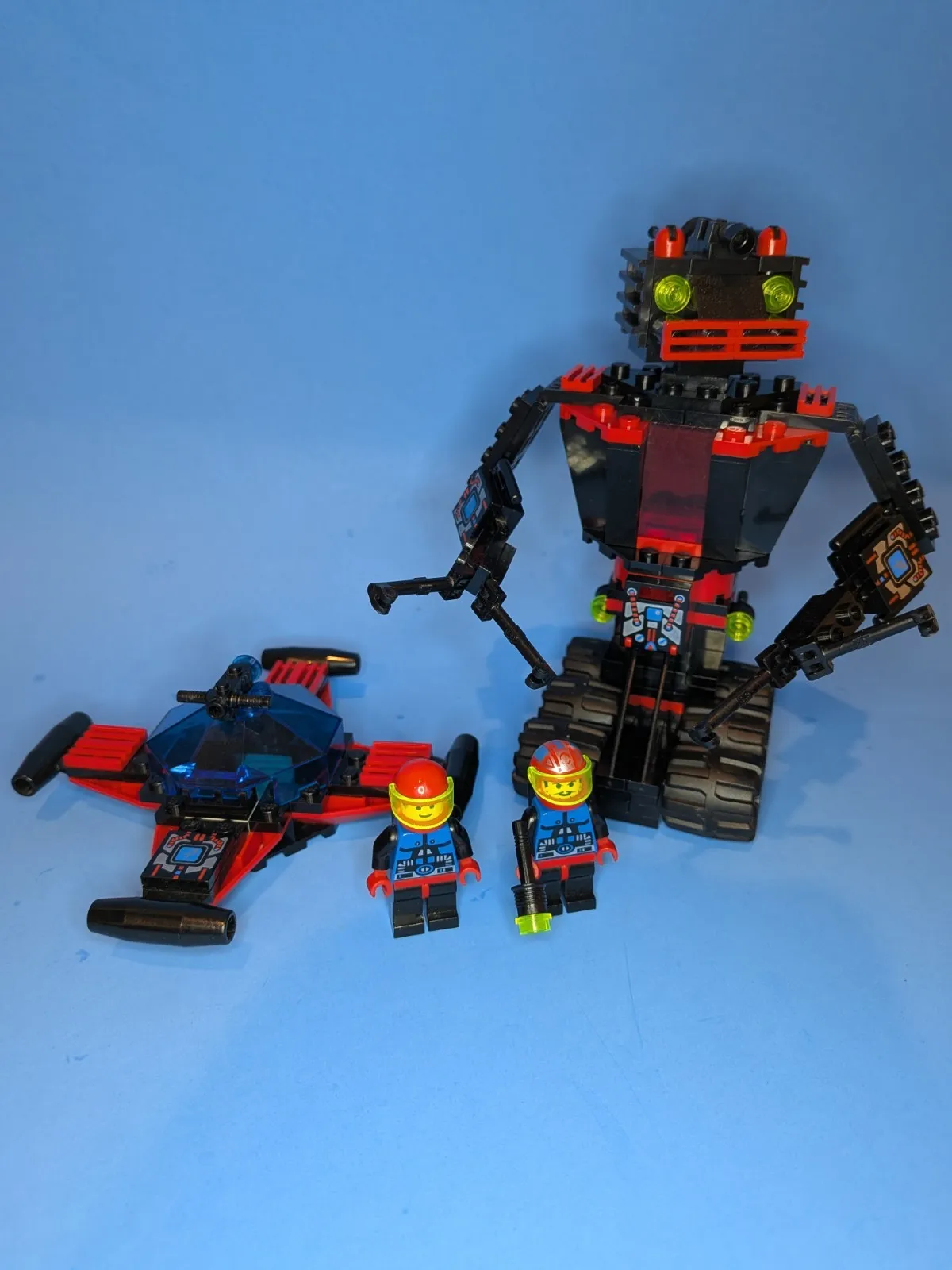 LEGO Vintage Space: Spyrius Recon Robot 6889 & Saucer Scout 6835 - No Box/Manual