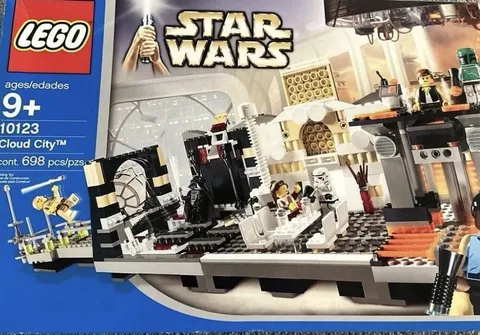 LEGO Star Wars Cloud City 10123 Vintage Complete Set 698 pcs 9+ Boba Fett Box