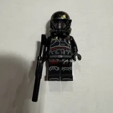 OFFICIAL LEGO Star Wars imperial death Trooper Minifigure w/ Black Blaster