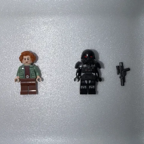 LEGO Star Wars Colonel Ward & Dark Trooper Minifigures Lot (PERFECT CONDITION!)