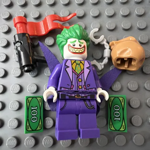 LEGO® The Joker Minifigure Coattails DC Batman Movie Villain sh0324