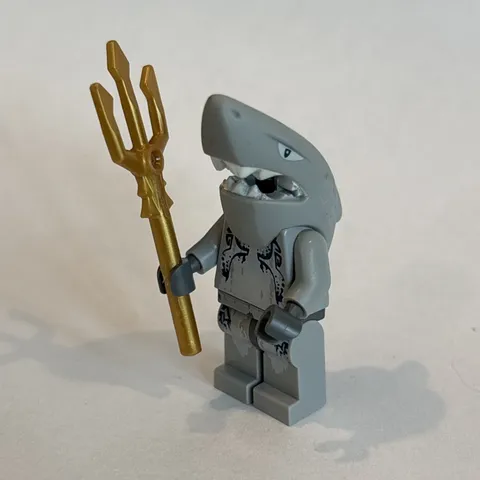 Lego Minifigure Atlantis Shark Warrior 8078