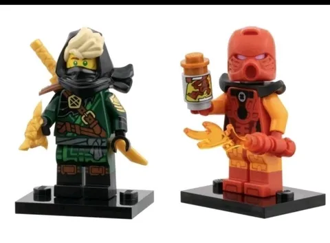 LEGO CMF Series 29 Bionicle Cosplayer Toa Tahu and Mysterious Ronin Lloyd New