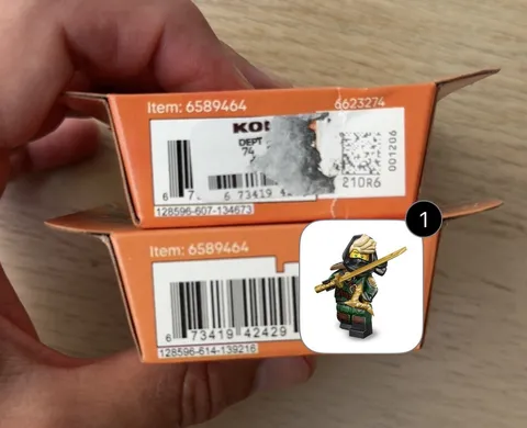 LEGO Minifigures Series 29 Bundle Mysterious Ronin & Chocolatier SEALED