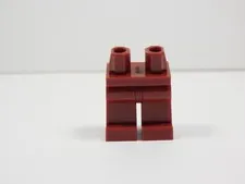 LEGO Dark Red Blank Plain Legs Pants Minifig I12