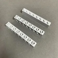 Lego 3702 3008 Light Blue Gray Replacement Parts Pieces Lot of 3