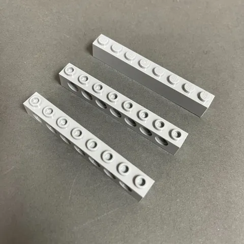 Lego 3702 3008 Light Blue Gray Replacement Parts Pieces Lot of 3
