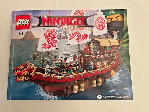 LEGO Ninjago Movie: Destiny's Bounty (70618) Incomplete (Missing less than 5%)