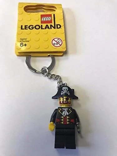 LEGO LEGOLAND Pirate Minifigure keyring / keychain / 853814