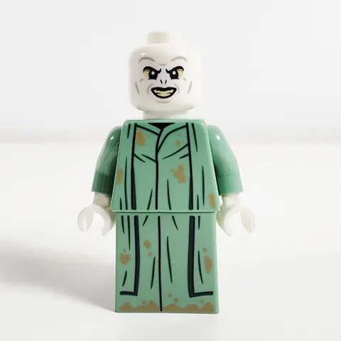 Lego Lord Voldemort Minifigure Sand Green Robe Harry Potter 76415 hp422