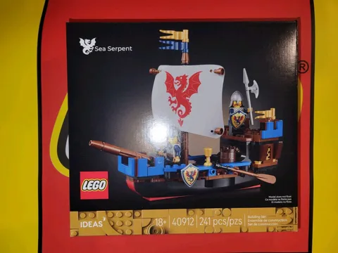 Sealed LEGO IDEAS Sea Serpent Set 40912 Retro Lego Shop Insider Promo In-Hand!