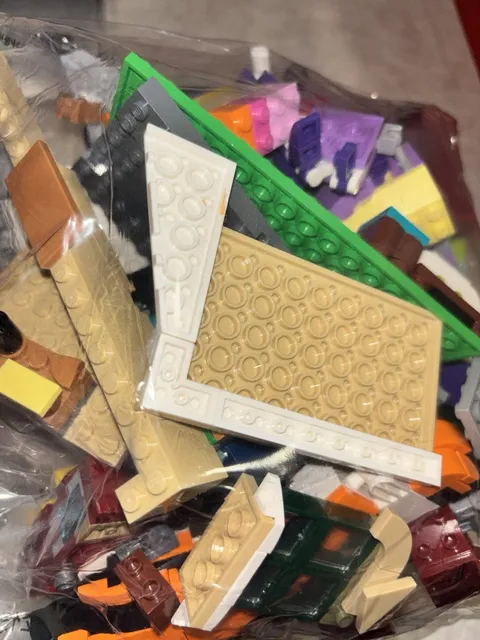 Lego Over 23 Ounces Bag Mixed Parts Pieces Building Blocks Toys