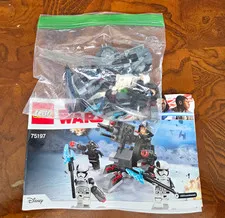 LEGO Star Wars 75197 First Order Specialists Battle Pack Parts Lot w/ Manual
