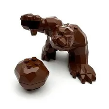 LEGO Rock Monster Minifigure Brown Rock Raiders 4950 4990 Boulder 30305c01